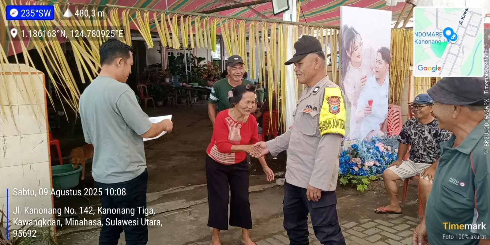 Patroli & Layanan Publik: Polsek Kawangkoan Hadir untuk Warga